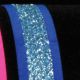 Glitter Velvet Ribbon 5/8 inch 20 yards Blue