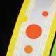 Wired Playful Dots Ribbon 1.5 inch 20 yards Yellow