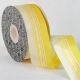 Center Wire Spring Stripe Ribbon 1.5 inch 20 yards Yellow