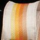 Wired Colorful Burlap Stripes Ribbon 1.5 inch 20 yards Tan