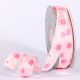 Wired Spring Flowers Ribbon 7/8 inch 20 yards Pink