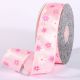 Wired Spring Flowers Ribbon 1.5 inch 20 yards Pink
