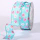Wired Spring Flowers Ribbon 1.5 inch 20 yards Lt. Blue