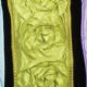 Wired Bunch of Roses Ribbon 1.5 inch 10 yards Chartreuse