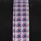 Silver Wired Velvet Print Cerchio 2.5 inch by 20 yards Purple Ribbon