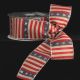 Silver Wired USA 2.5 inch by 20 yards Tan Ribbon
