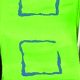 French Wired Edge  Windows 1.6 Inch 22 Yards  Lime/blue