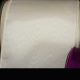 Wire Edge Dakota Moire 4 inch 20 yards Ivory