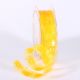 Sheer Organza Spring Flowers 1 Inch 50 Yards  Yellow