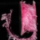 Faux Feather Wire 27 Yards   Pink