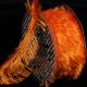 Faux Feather Wire 27 Yards   Orange