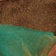 Wired Two Color Tube 6 Inch 22 Yards Orange/green
