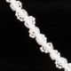 Ribbon And Pearls 1/2 Inch 55 Yards White