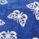 Large Butterflies Organza 2 Inch 55 Yards Blue