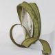 Wired Crinkled Satin Silk 1 Inch  27 Yards Forest Green