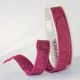 Wired Crinkled Satin Silk 1 inch 27 yards Fuchsia