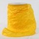 Wired Crinkled Satin Silk 6 Inch  27 Yards  Yellow