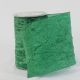 Wired Crinkled Satin Silk 6 Inch  27 Yards Forest Green