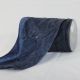 Wired Crinkled Satin Silk 6 Inch  27 Yards  Navy