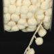 Woven Sphere Trim 7/8 inch 11 yards Ivory