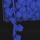 Woven Sphere Trim 7/8 inch 11 yards Blue