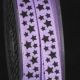 Woven Stars 3/8 inch 27 yards Purple