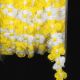 Woven Rococo Trim 5/8 inch 22 yards Yellow/White