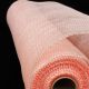 Deko Mesh I 21 inch 10 yards Orange/White