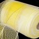 Check Deko Mesh 6.5 inch 20 yards Yellow/White