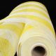Check Deko Mesh 21 inch 10 yards Yellow/White