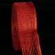 Sinamay Abaca Fiber Ribbon 1.5 Inch  16 Yards Scarlet