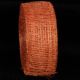 Sinamay Abaca Fiber Ribbon 1.5 Inch  16 Yards Peach