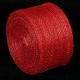Sinamay Abaca Fiber Ribbon 2 Inch  16 Yards Red