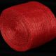 Sinamay Abaca Fiber Ribbon 3 Inch  16 Yards Red