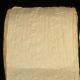 Semi Crushed Paper Ribbon 4 Inch 27 Yards   Ivory