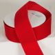 Wired In/Outdoor Velvet Ribbon 3 inch 50 yards Red