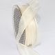 Wire Edge Crystal Organdy 1 Inch 27 Yards   Cream
