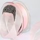 Wire Edge Crystal Organdy 1 Inch 27 Yards   Pink