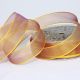 Wire Edge Crystal Organdy 1 Inch 27 Yards Wheat