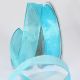 Wire Edge Crystal Organdy 1 Inch 27 Yards  Saphir