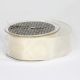 Wire Edge Crystal Organdy 1.5 Inch 27 Yards   Cream