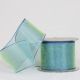 Wire Edge Crystal Organdy 2 3/8 Inch 27 Yards   Ice