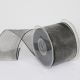 Wire Edge Crystal Organdy 2 3/8 In 27 Yards Silver Night