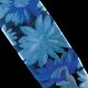 French Wire Blossom Sheer 1.5 Inch 22 Yards Royal/light blue