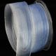 Wired Woven Metallic Ombre 1 1/2 In 27 Yard Blue/silver
