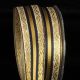 Woven Satin Jacquard Ribbon 1 1/4 Inch 27 Yards Navy/gold