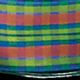 Wire Edge Taffeta Mini Check 1.5 Inch 27 Yards Black/pink/green
