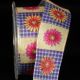 Wire Edge Taffeta Print Country Flower 1.5 Inch 27 Yards