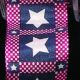 Wire Edge Taffeta Print Country Star 2.5 Inch 27 Yards