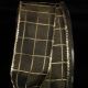 Wired Metallic Check 1.5 Inch 27 Yards Amber